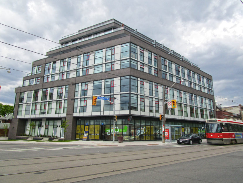 Exterior of 1544 Dundas Street West