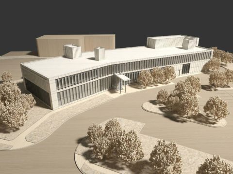 Rendering of National Research Council of Canada's Advanced Manufacturing Research Facility
