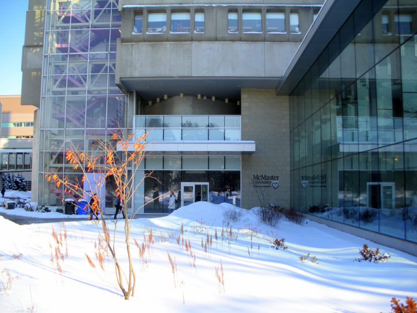 Exterior of McMaster Health Centre